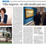 L'annuncio della Vicepresidente Gerosa alla preview dell'opera di Giovanni Segantini "Sole d'autunno".