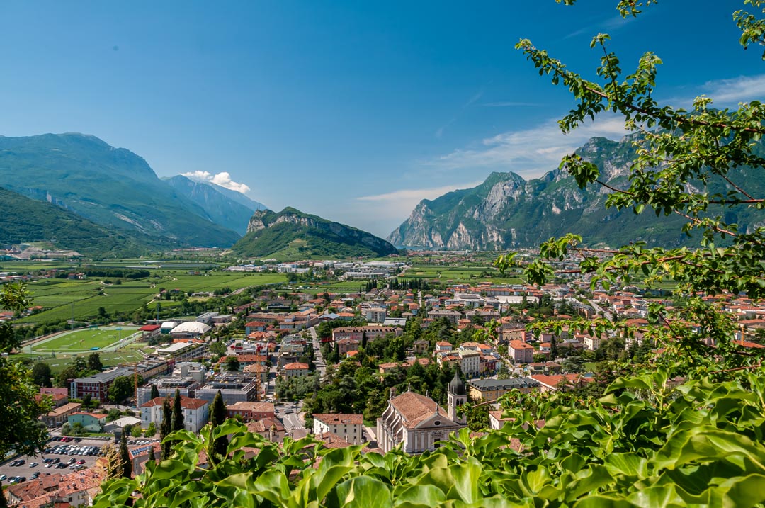 Vista di Arco dal Castello